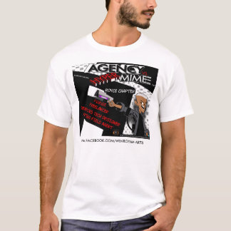 Agence CONTRE la série comique 3 de T-shirt