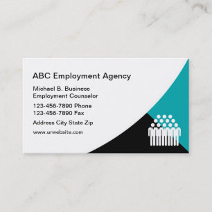 Agence du travail moderne Cartes de visite