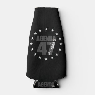 Agenda 47 Patriotic Trump Re-Election Campaign Des Bottle Cooler