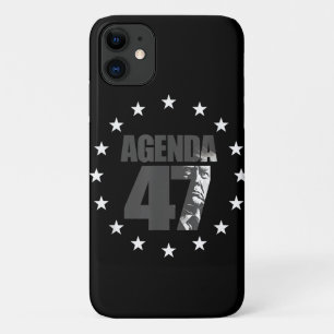 Agenda 47 Patriotic Trump Re-Election Campaign Des iPhone 11 Case