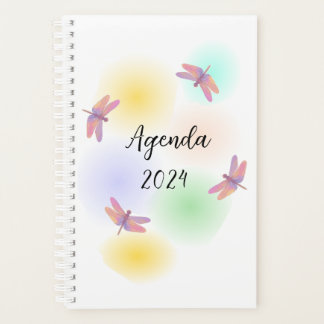 Agenda libelula (5.5" x 8.5"), Blanda Portada, 