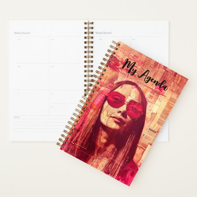 Agenda Lisa (Devant avec enveloppe)