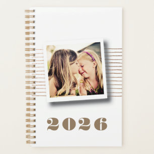Agenda personnalisé avec photos 2026