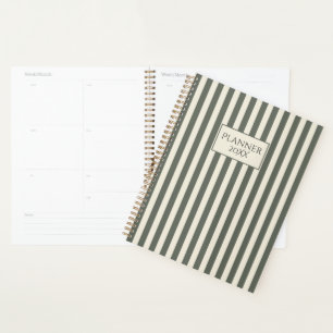 Agenda rayé personnalisé 20XX
