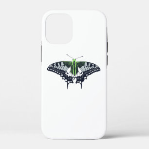 Agender Flag Swallowtail Butterfly iPhone 12 Mini Case