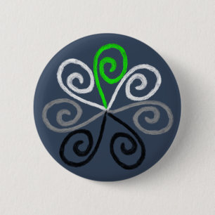 Agender Pride 2 Inch Round Button