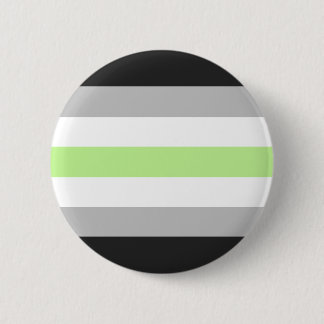 Agender Pride Flag 2 Inch Round Button
