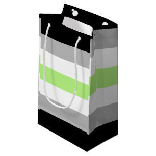 Agender Pride Flag Small Gift Bag