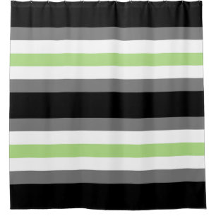 Agender Pride, LGBTQ Pride, Black Grey and Green