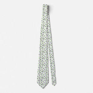 Agender Pride Stars Green Grey Black White Tie