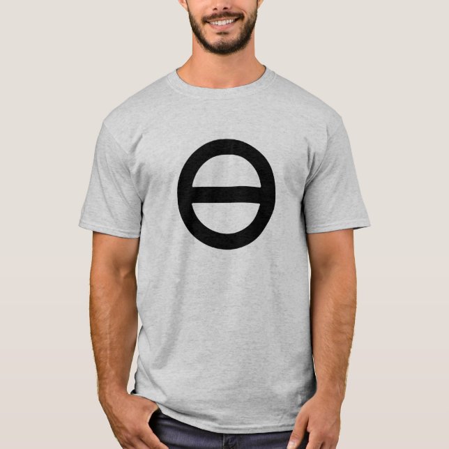 Agender Symbol T-Shirt (Front)