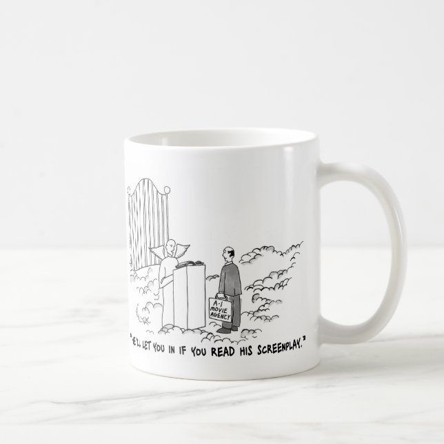 Agent dans la tasse de classique de ciel (Droite)