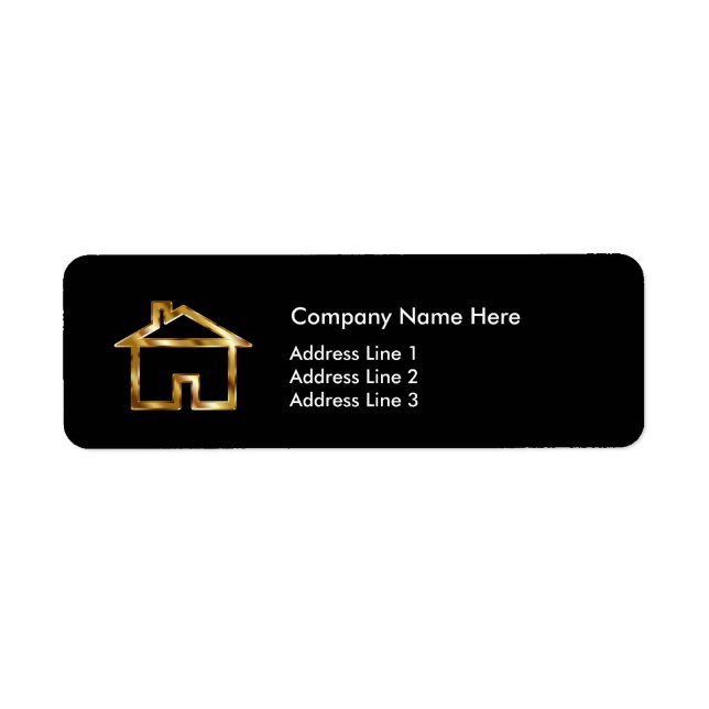 Agent immobilier classique Design moderne (Devant)