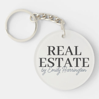 Agent immobilier moderne neutre