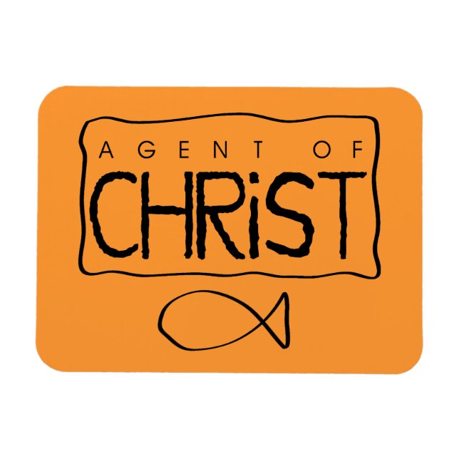 Agent of Christ Magnet (Horizontal)