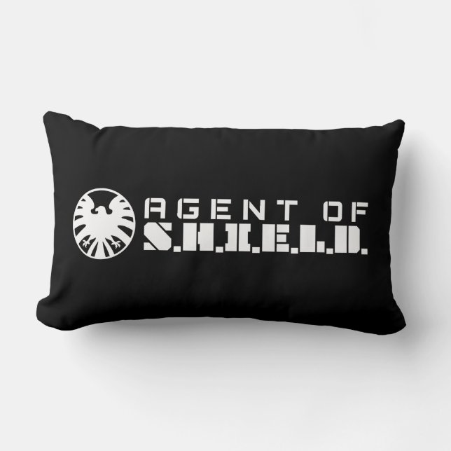 Agent of S.H.I.E.L.D. Badge Lumbar Pillow (Front)