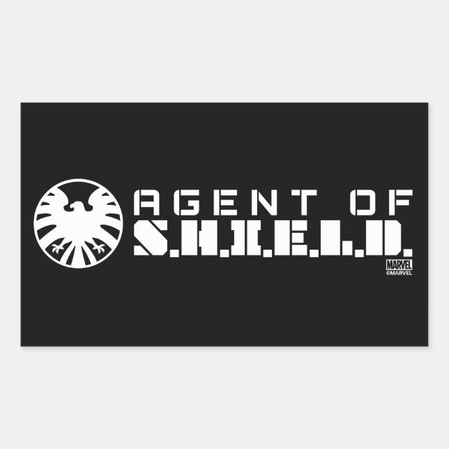Agent of S.H.I.E.L.D. Badge Sticker (Front)