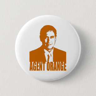 Agent Orange 2 Inch Round Button