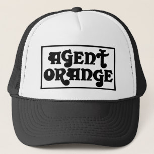 Agent Orange "Amp" Logo Skate Punk Trucker Hat