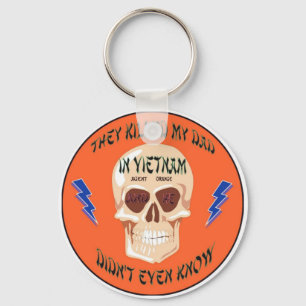 Agent Orange Keychain
