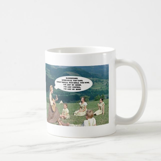 AGENT ORANGE "les collines sont" tasse de café (Droite)