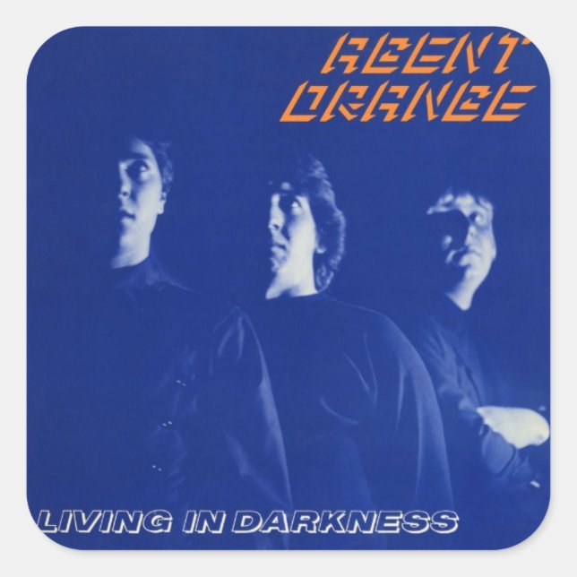 Agent Orange "Living In Darkness" Stickers Punk (Front)