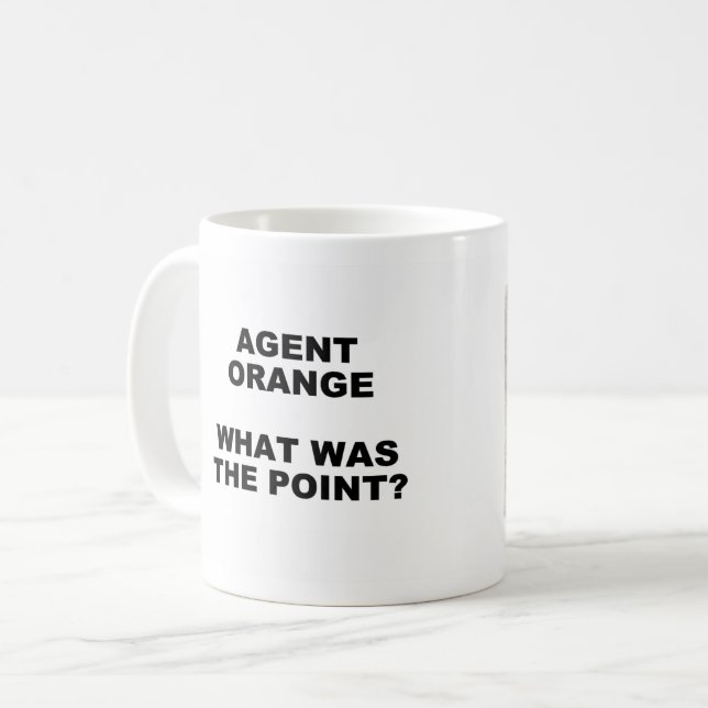 Agent Orange Mug (Front Left)