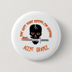 Agent Orange The Gift LIGHT 2 Inch Round Button
