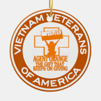 Agent Orange VVA Ceramic Ornament
