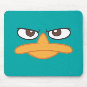 Agent P Face Mouse Pad