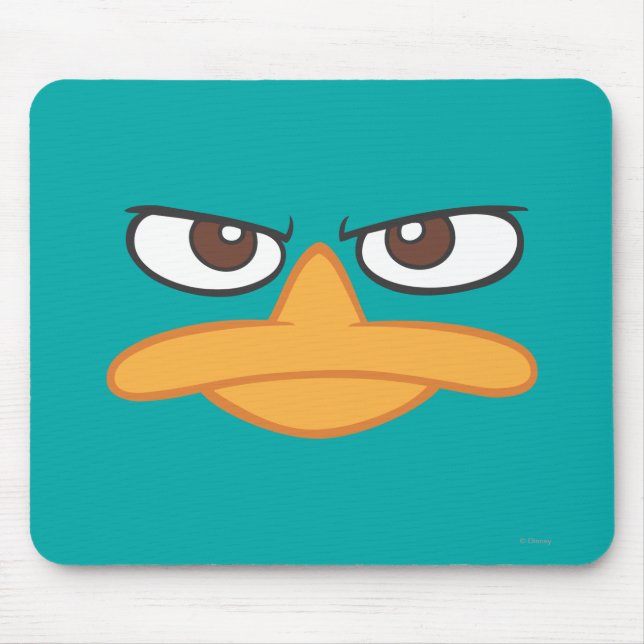 Agent P Face Mouse Pad (Front)
