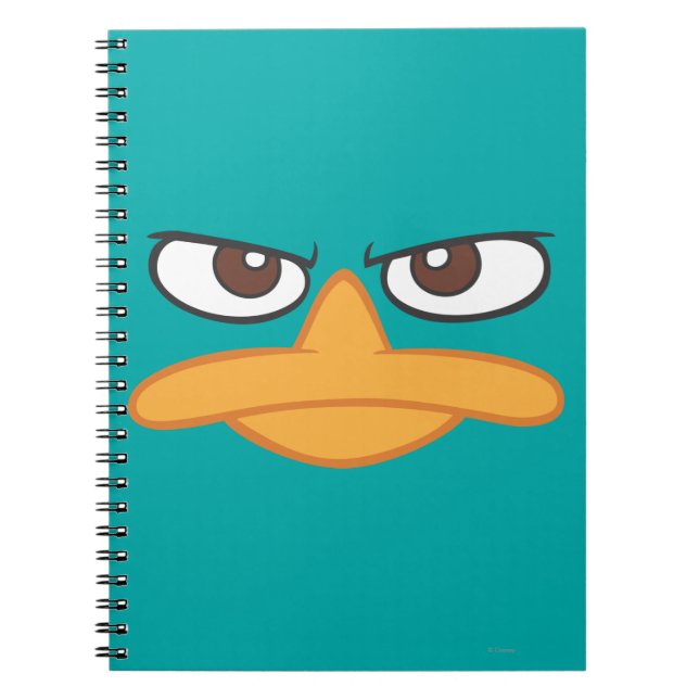 Agent P Face Notebook (Front)