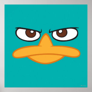 Agent P Face Poster