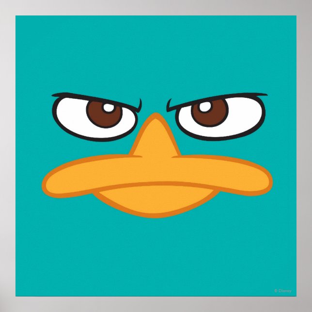 Agent P Face Poster (Front)
