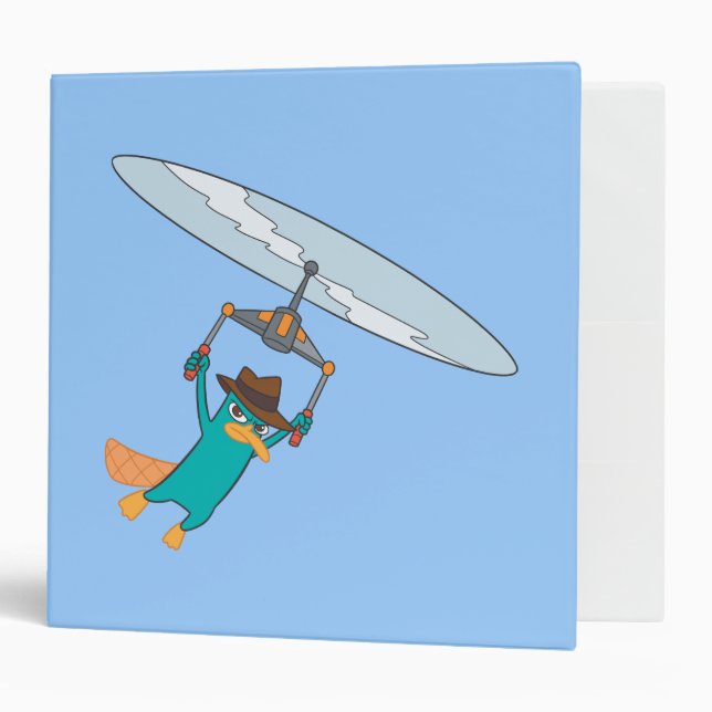Agent P Flying Binder (Front/Inside)