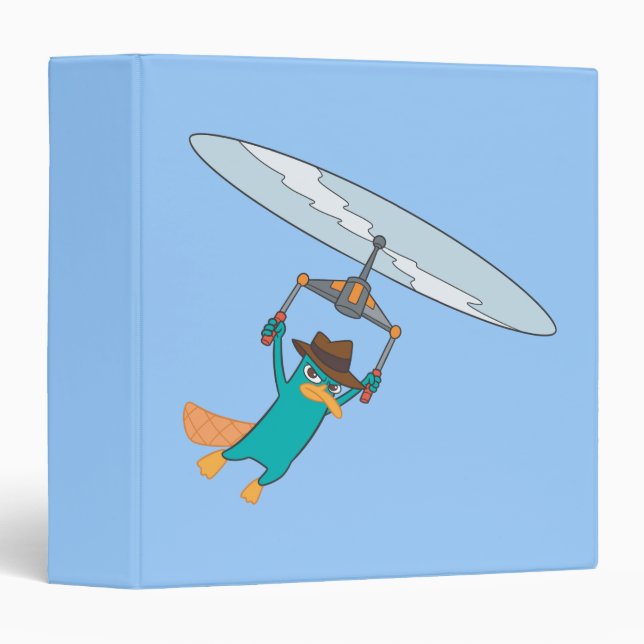 Agent P Flying Binder (Front/Spine)