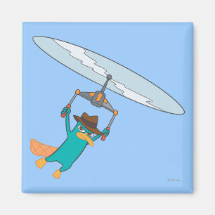 Agent P Flying Magnet