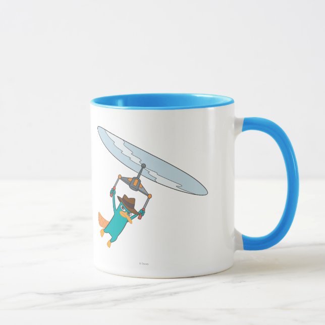 Agent P Flying Mug (Right)
