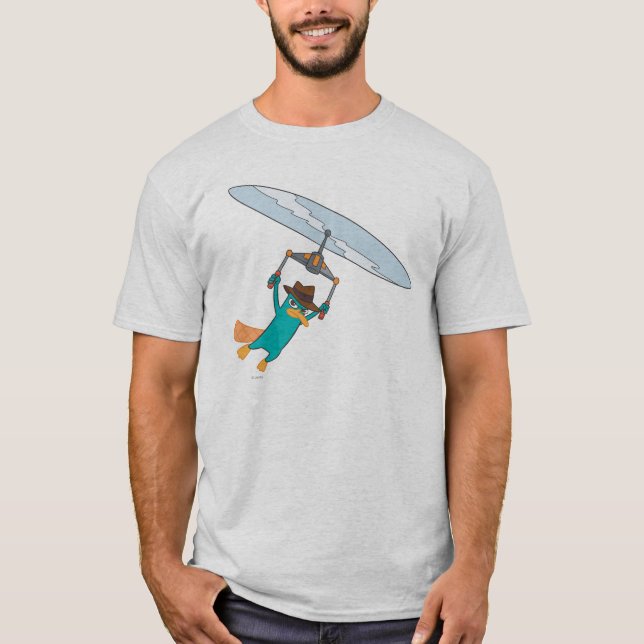 Agent P Flying T-Shirt (Front)