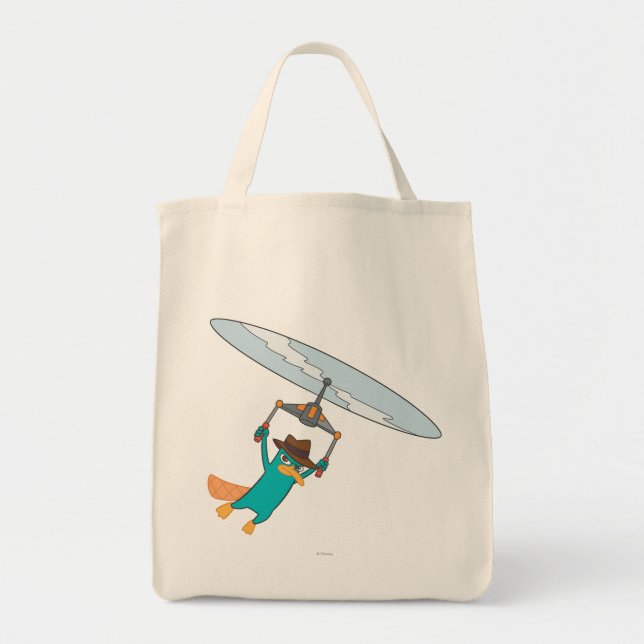 Agent P Flying Tote Bag (Front)