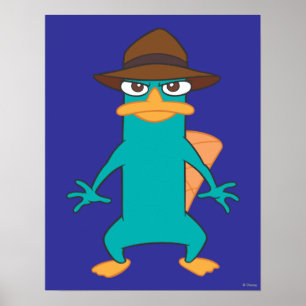 Agent P Pose Poster