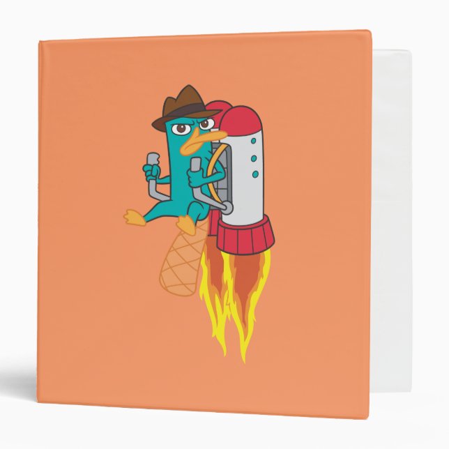 Agent P Rocket Pack Binder (Front/Inside)