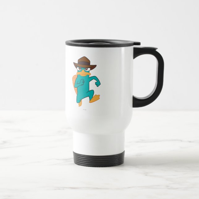 Agent P Running Travel Mug (Right)