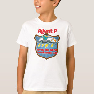 Agent P Saving the world from maniacal evil Car T-Shirt