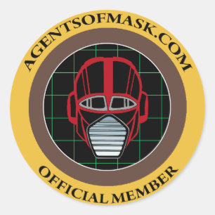 Agents de M.A.S.K. Sticker officiel d'insigne