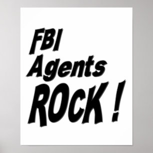 Agents du FBI Rock ! Impression de l'affiche