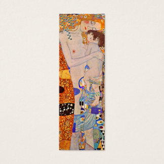 Ages of Woman Vintage Bookmark by Gustav Klimt