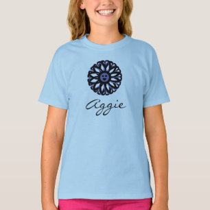 Aggie Smiling Flower Shirt