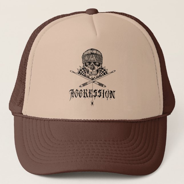Aggression_Hat Trucker Hat (Front)