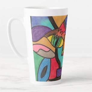 Aggressive Curiosity Latte Mug